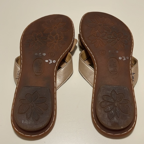 BOC Gold/Brown Sandals - Picture 5 of 5
